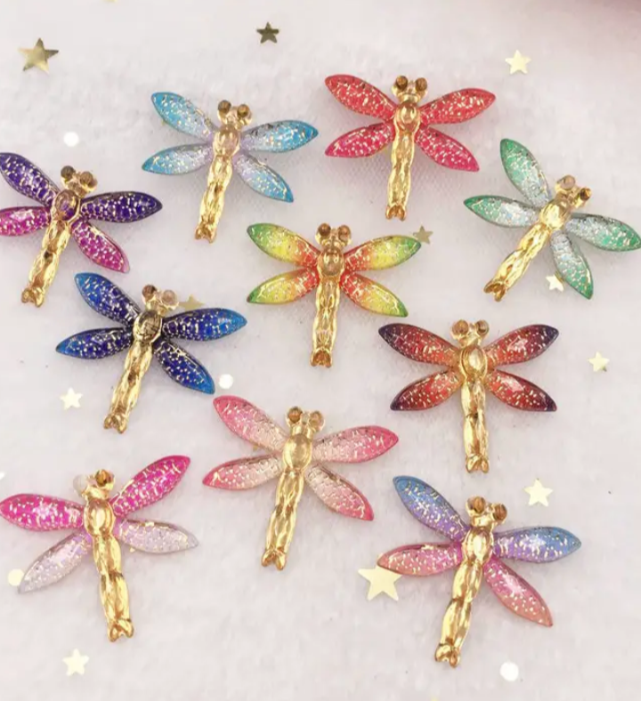 Big Dragonfly Shoe Charm