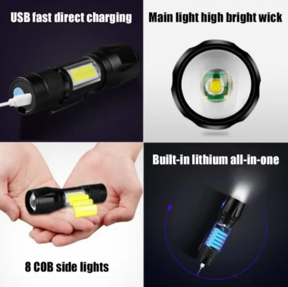 Flashlight LED Compact Tactical