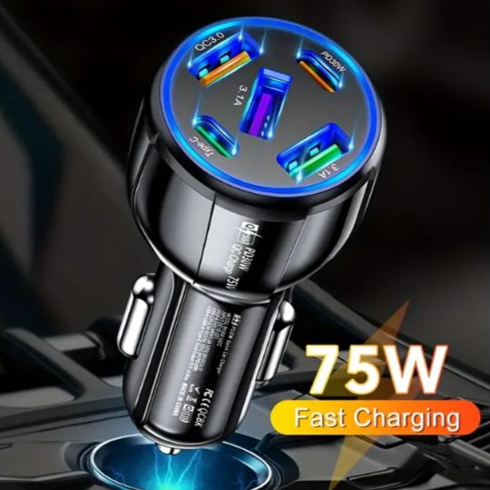 5 Port Fast Car Charger