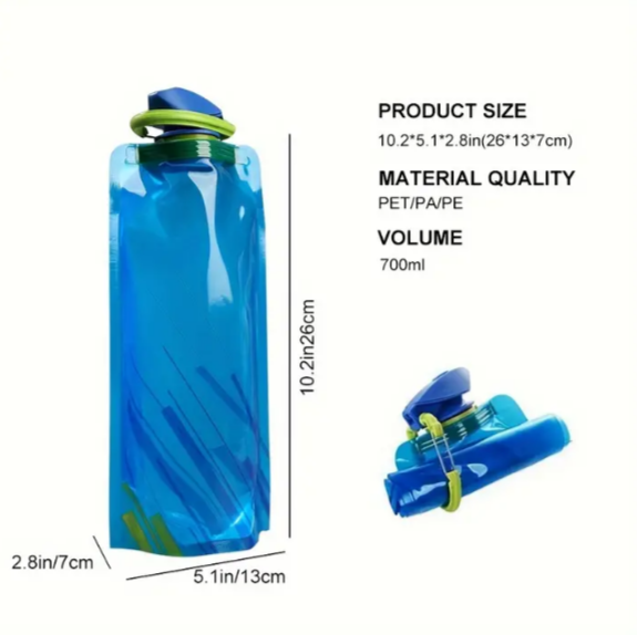 23 Oz Portable Water Bottle