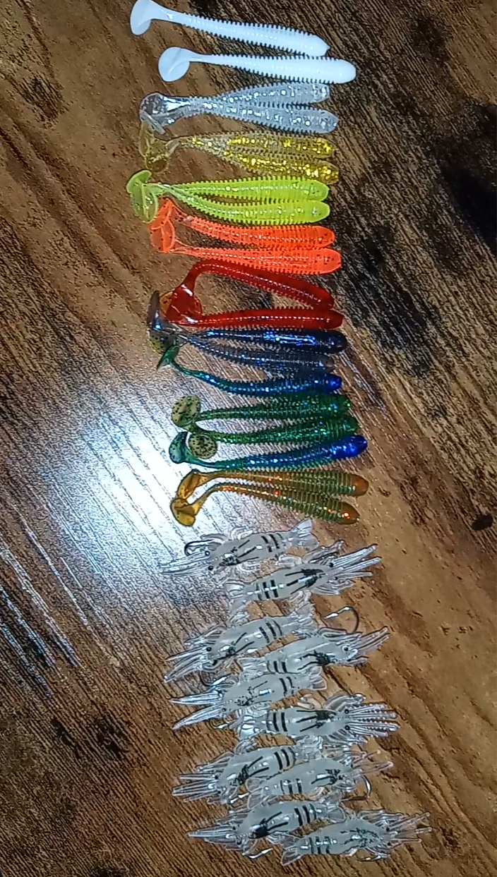 30 Piece Soft Lures