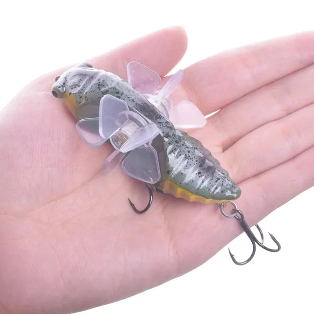 Rotating Propeller Fishing Lure