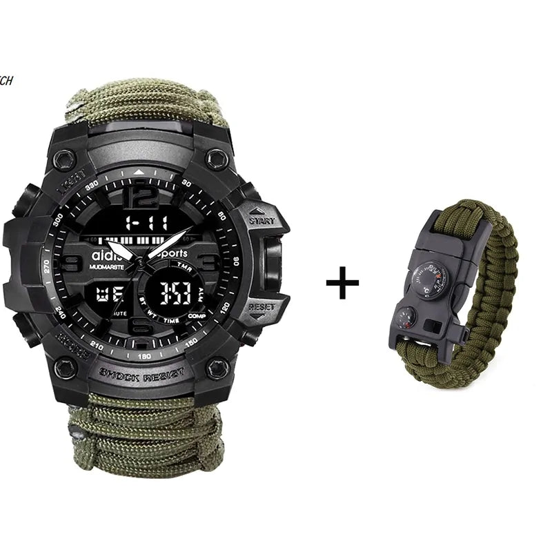 LED Military Sports Watch