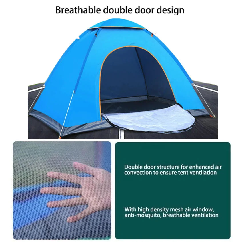 Pop Up Tent 2-3 Person Camping Tent Waterproof