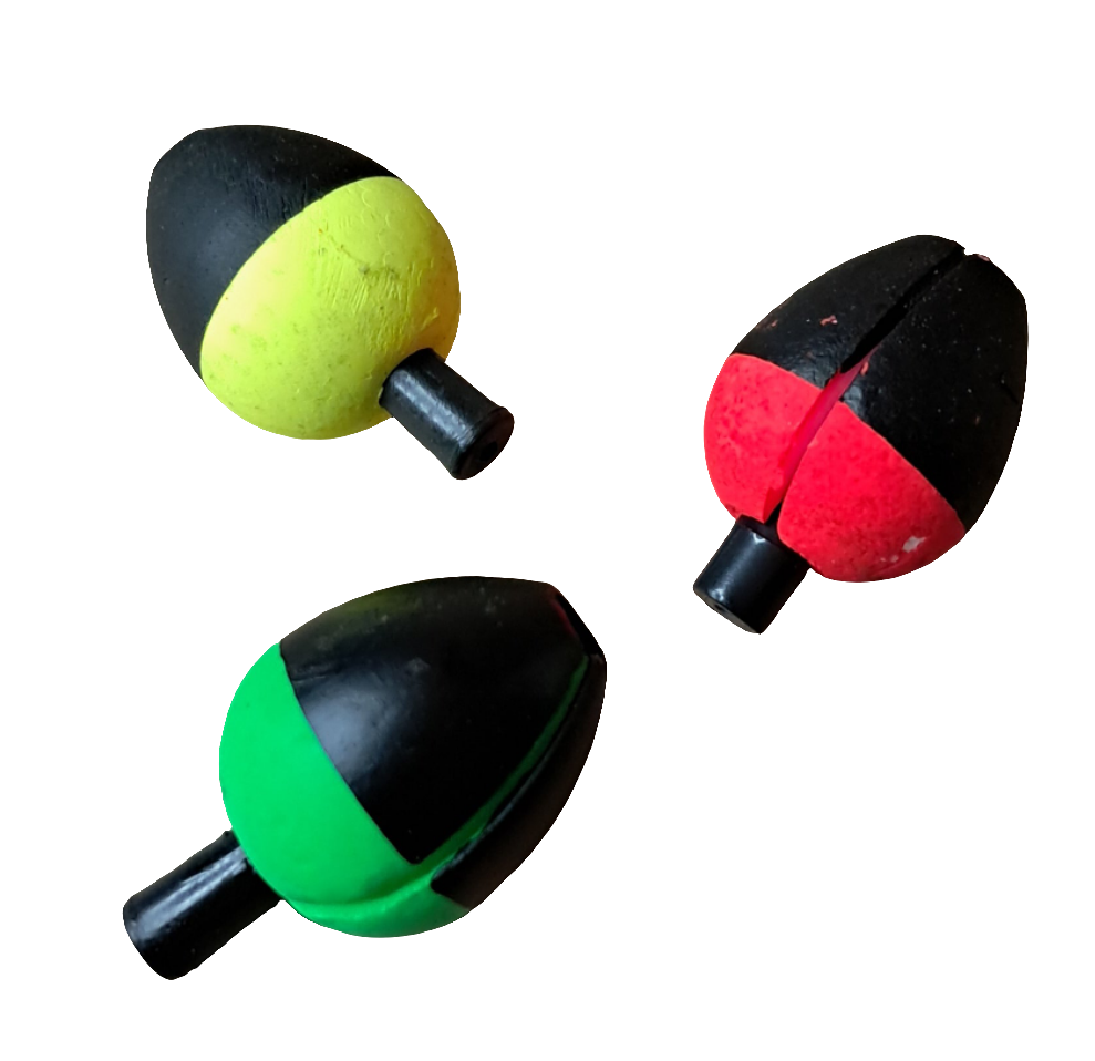 Small Fishing Floats 1 inch foam bobbing float multi-pack