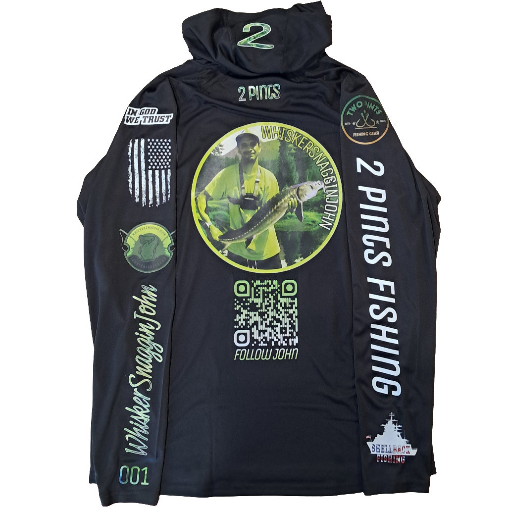 First Edition Tournament Fishing Hoodie - Breathable Dry Fit UPF50 Fishing Shirt