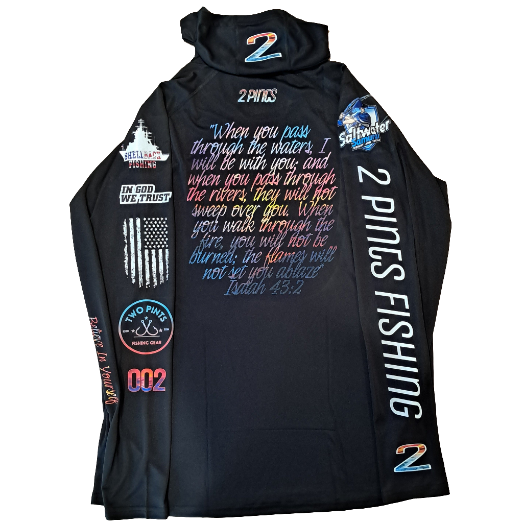 First Edition Tournament Fishing Hoodie - Breathable Dry Fit UPF50 Fishing Shirt