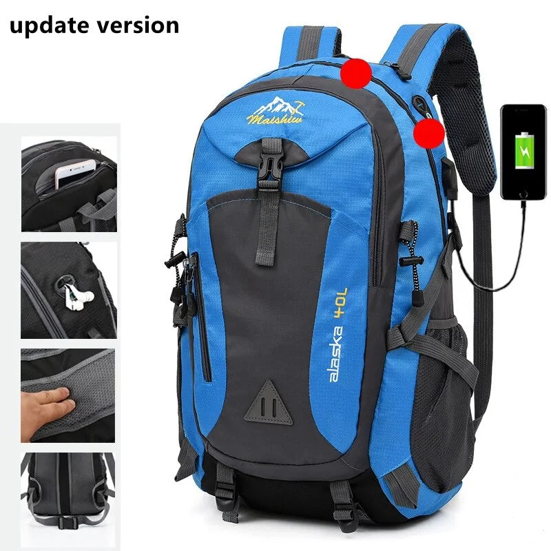 Waterproof Camping Travel Backpack