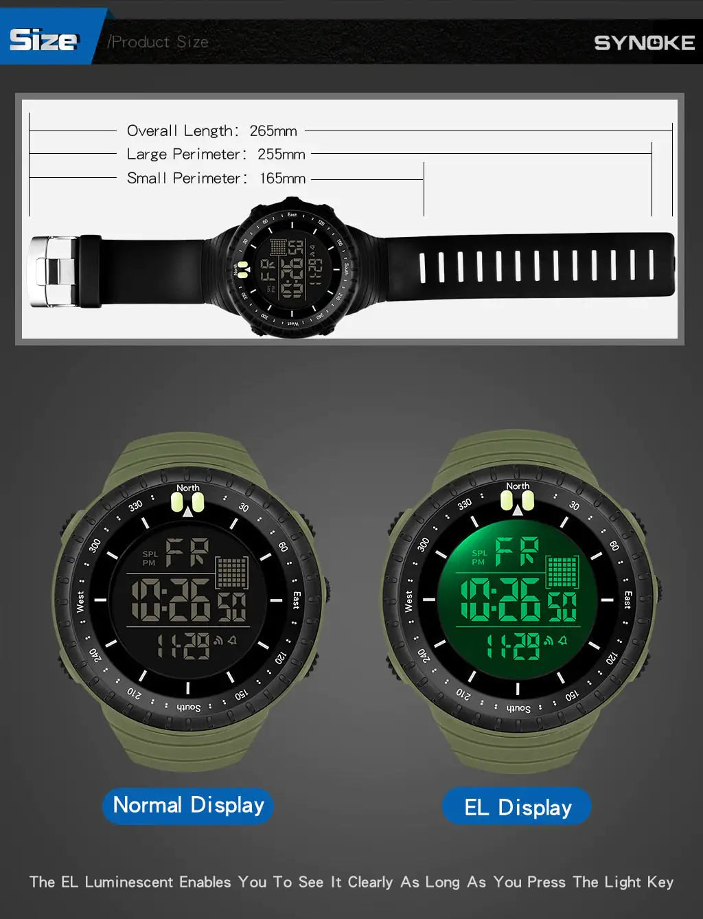 Waterproof Military Watch