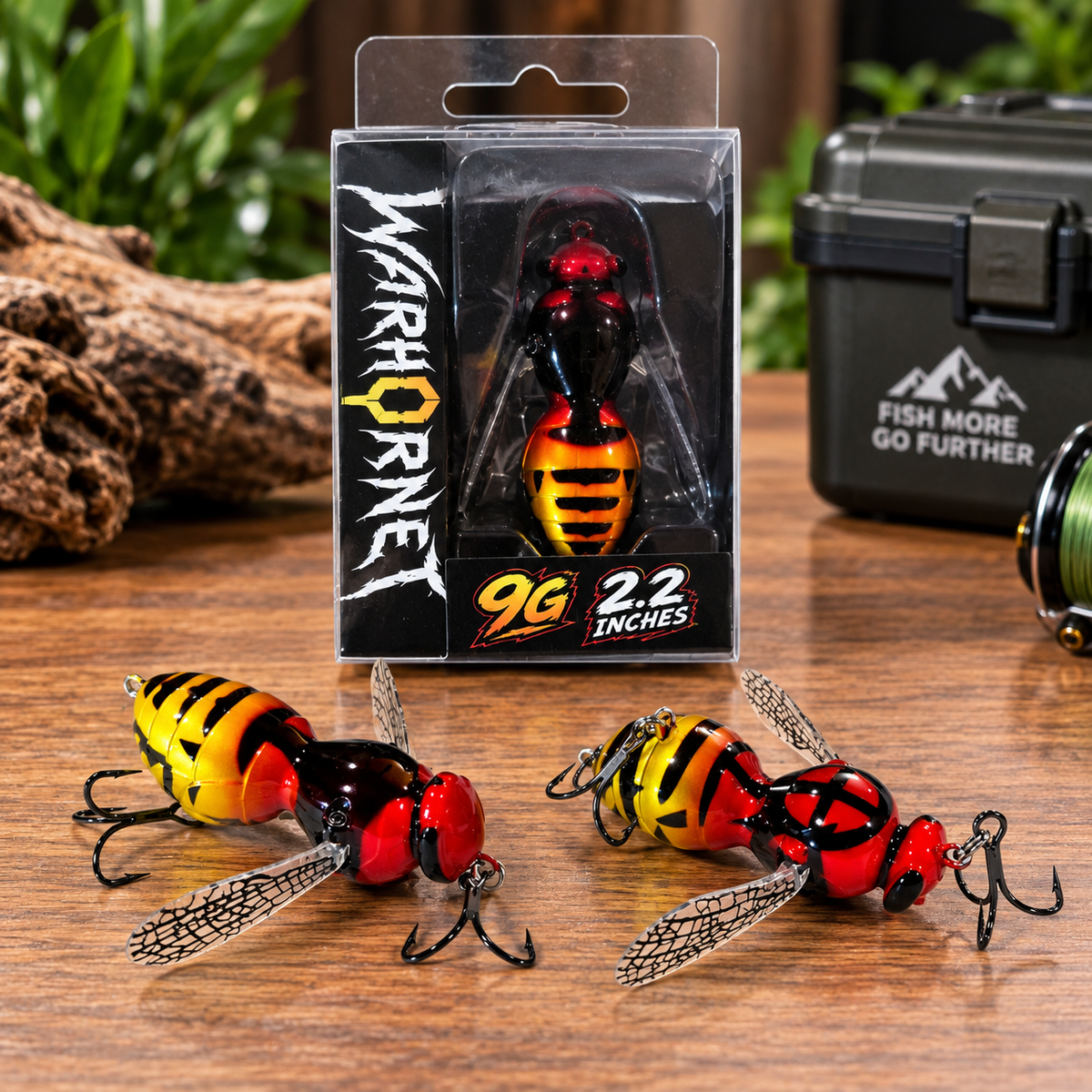 WARHORNET Topwater Wasp Fishing Lure