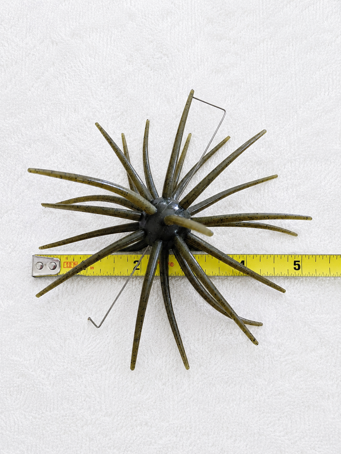 The KRAKEN - 5" Trophy fish Urchin Soft Bait - Tentacle Swim Bait Fishing Lure w/ Box for Freshwater Saltwater Bass Redfish Drumfish Trout Catfish Pike Snook