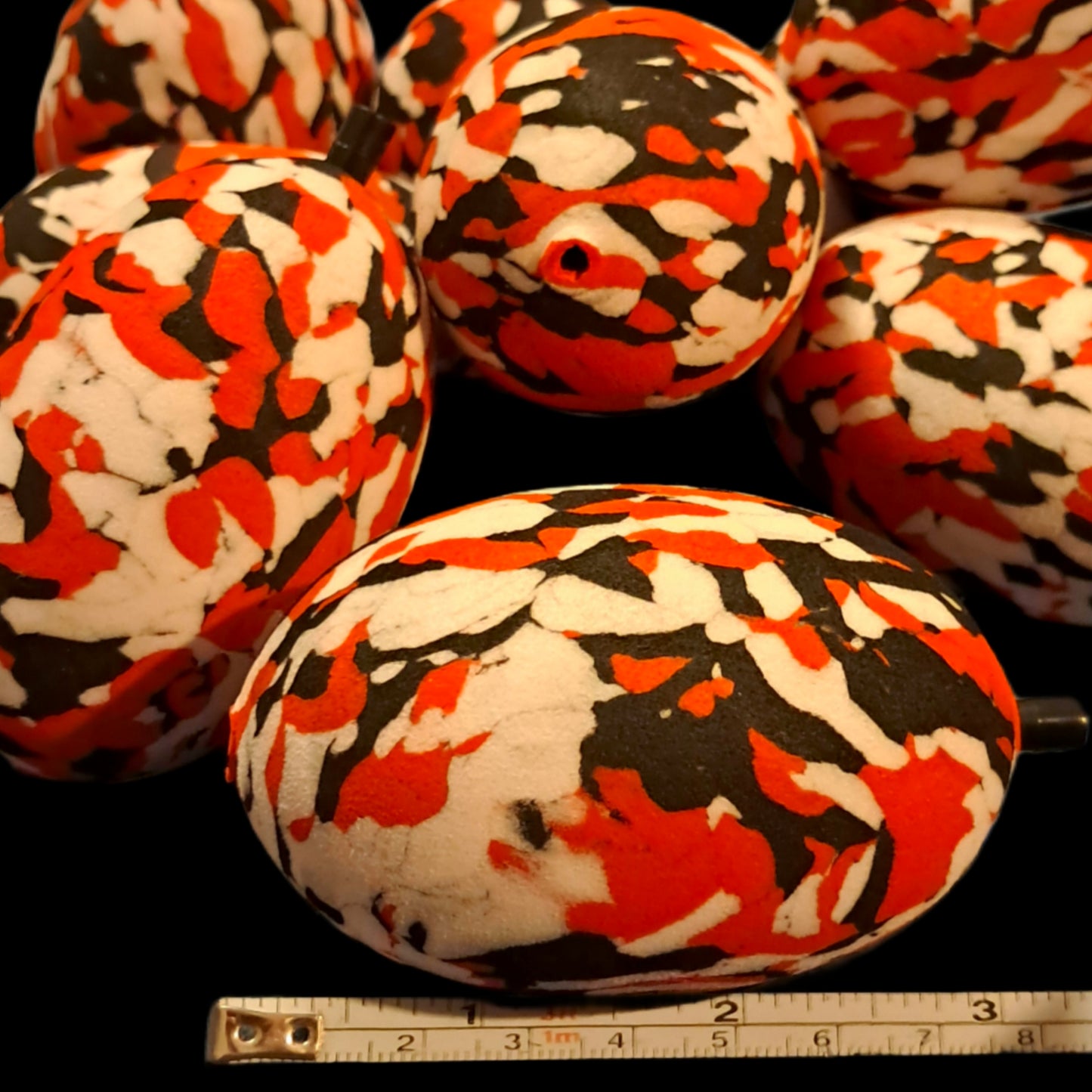 2 Pints Fishing™ 3” EVA Fatty Foam Float – Exclusive Red Camo (2 Pack or Bulk 10 Pack)