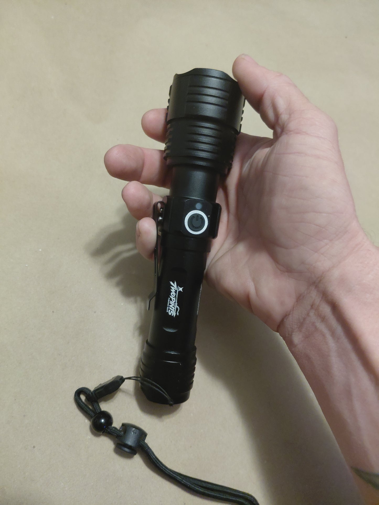 UV TORCH4 PRO - Rechargeable Tactical Fishing/Hunting 4 Color High Output Zoom+Flood UV395 Torch Flashlight