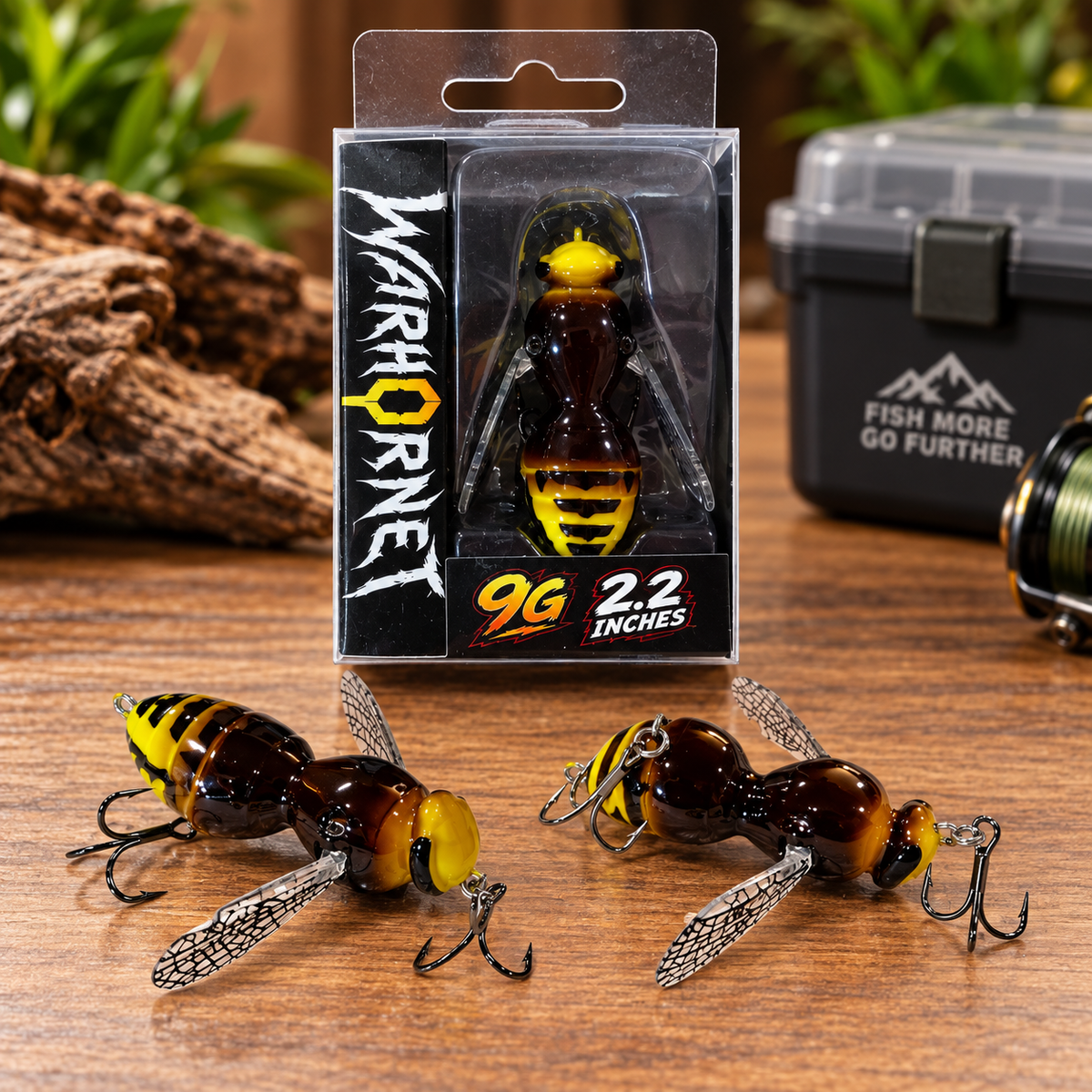 WARHORNET Topwater Wasp Fishing Lure
