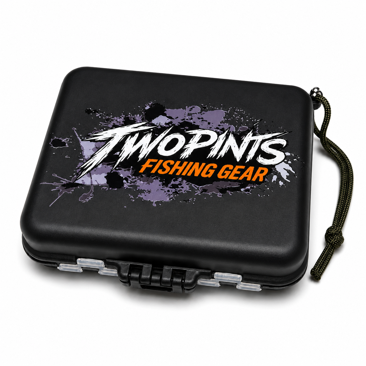 Small Fishing Tackle Box 4.7in x 3.7in