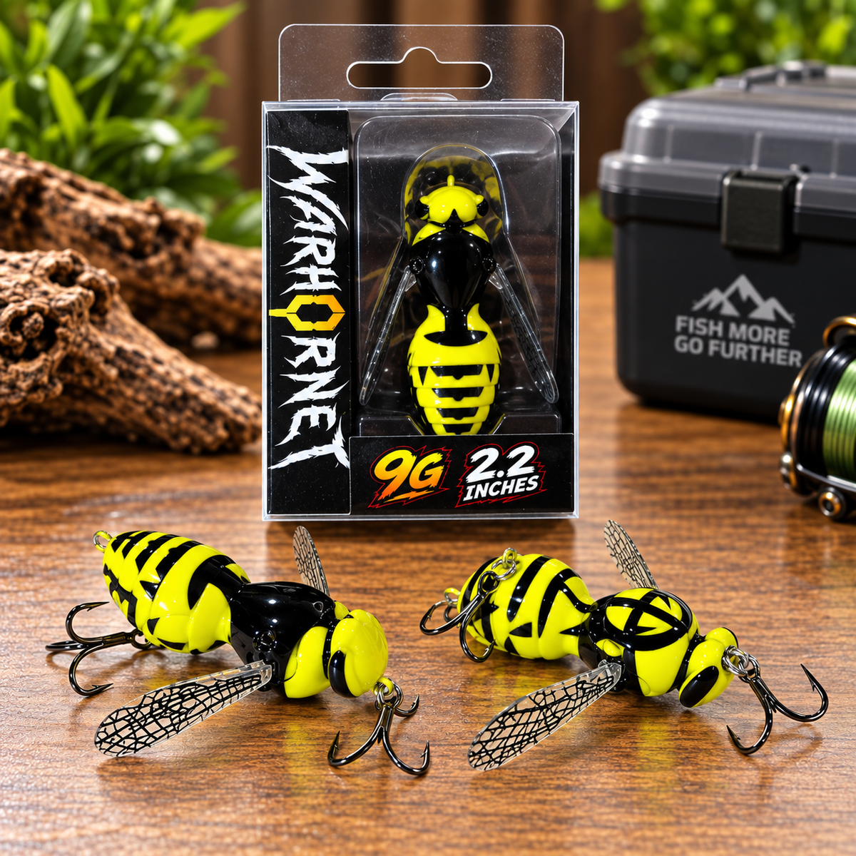 WARHORNET Topwater Wasp Fishing Lure