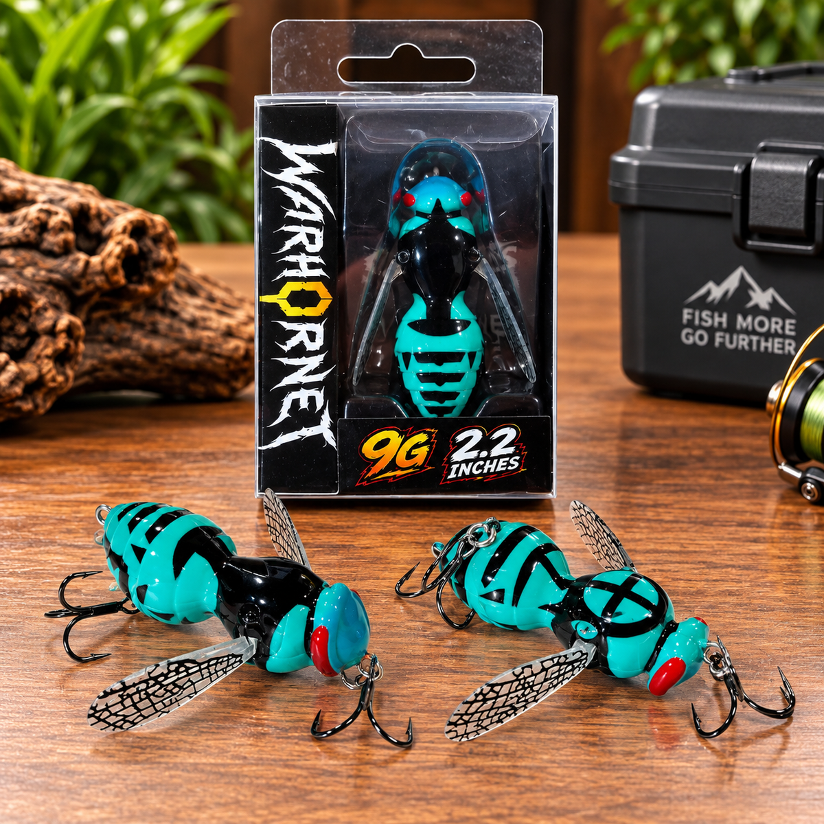 WARHORNET Topwater Wasp Fishing Lure