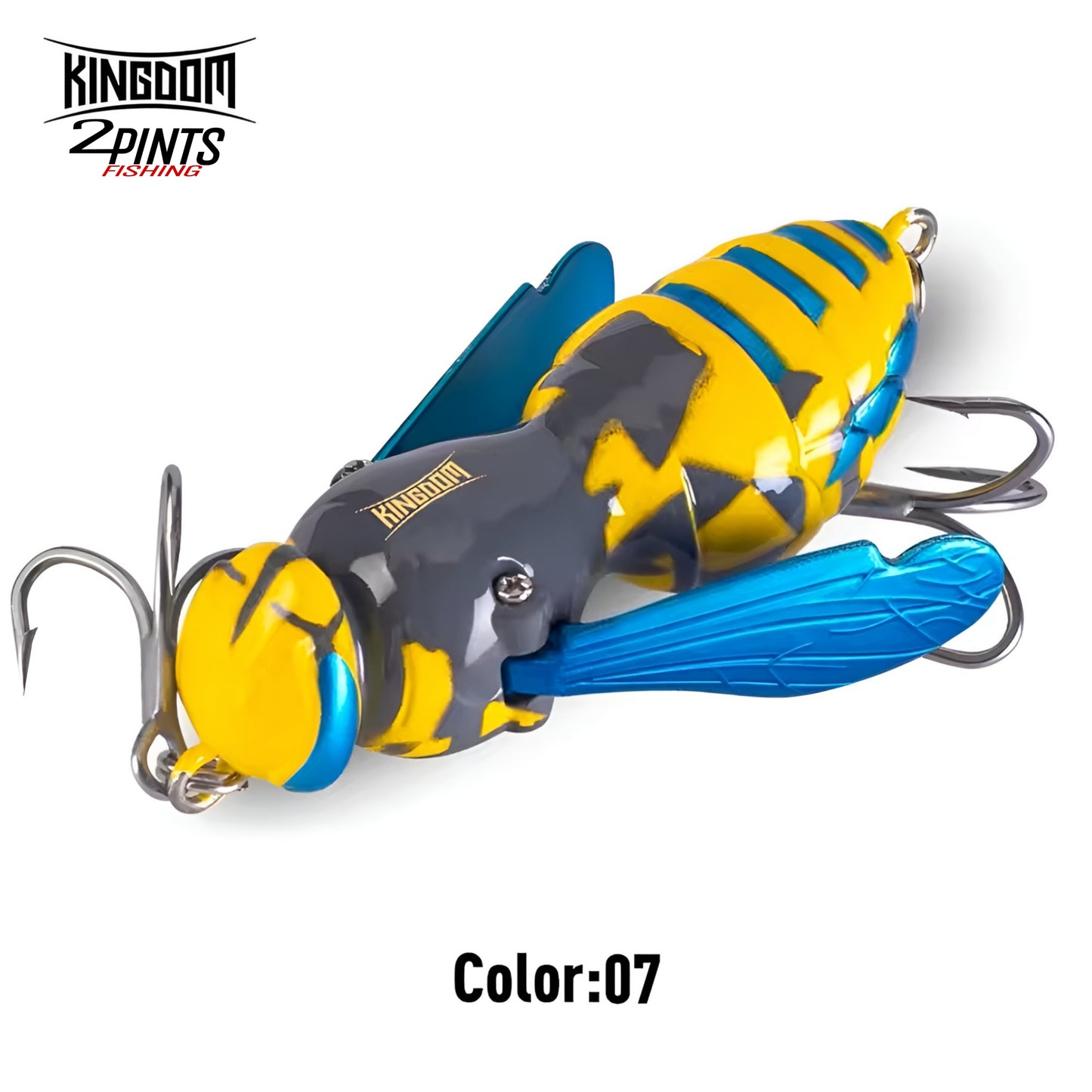 1.57 Inch Bionic Wasp Topwater Fishing Lure 4.2g