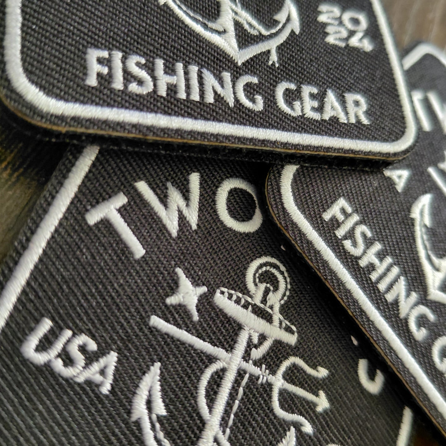 Limited Release 1st Edition - Tactical Fishing Velcro Patch - Full Embroidery with Hook and Loop Backing