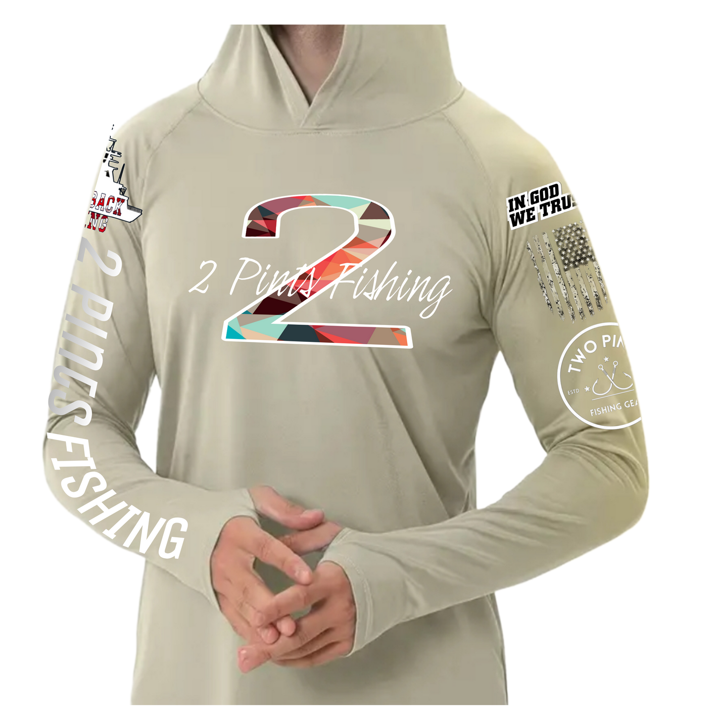 First Edition Tournament Fishing Hoodie - Breathable Dry Fit UPF50 Fishing Shirt