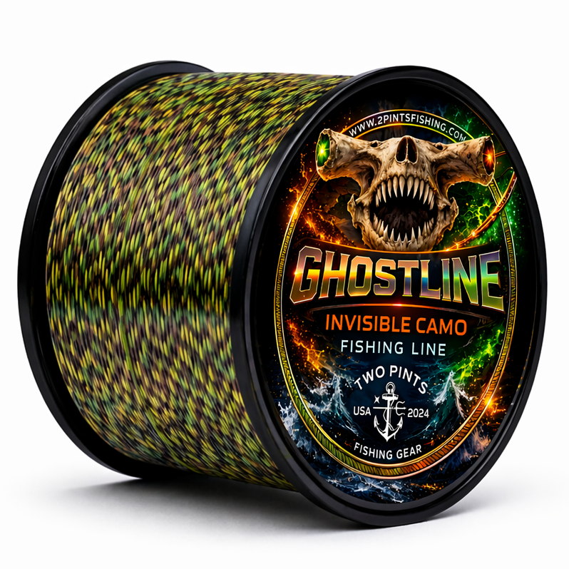 GHOSTLINE Invisible Camo Monofilament Fishing Line - 300m
