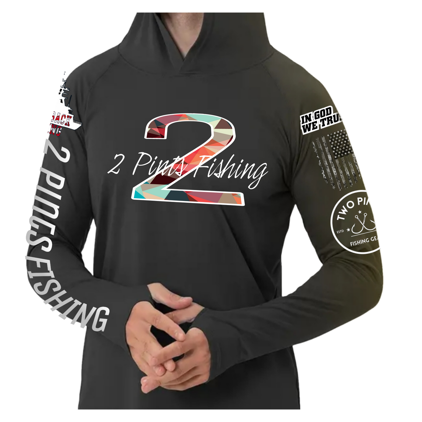 First Edition Tournament Fishing Hoodie - Breathable Dry Fit UPF50 Fishing Shirt