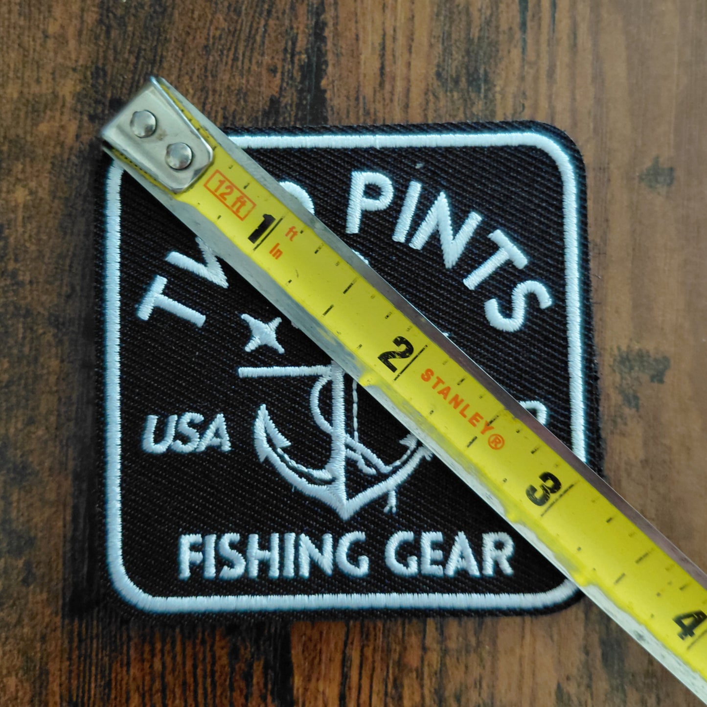 Limited Release 1st Edition - Tactical Fishing Velcro Patch - Full Embroidery with Hook and Loop Backing