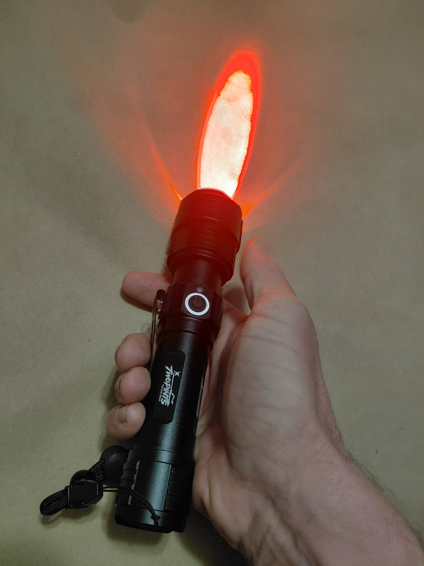 UV TORCH4 PRO - Rechargeable Tactical Fishing/Hunting 4 Color High Output Zoom+Flood UV395 Torch Flashlight