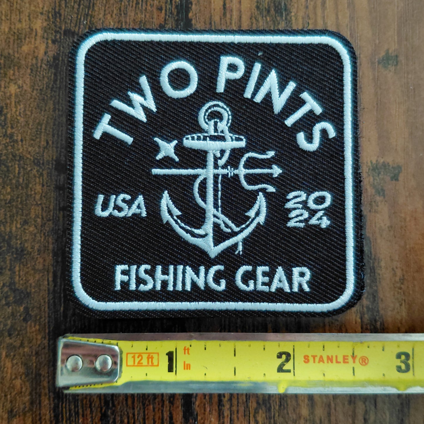 Limited Release 1st Edition - Tactical Fishing Velcro Patch - Full Embroidery with Hook and Loop Backing