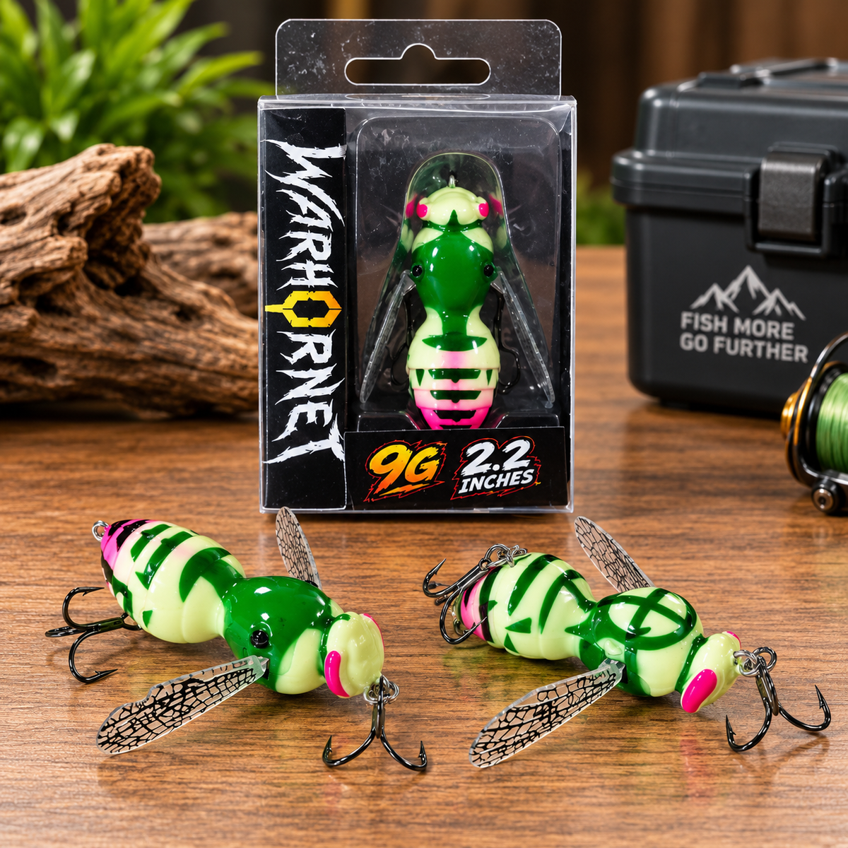 WARHORNET Topwater Wasp Fishing Lure