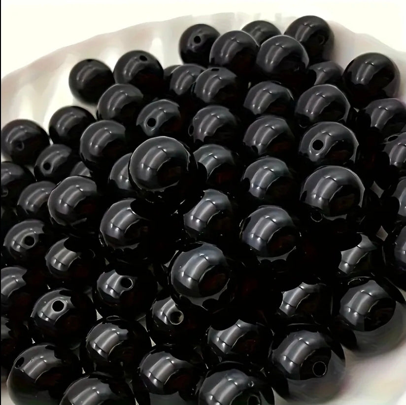 50 Piece Glow Fishing Beads - Luminescent Floating Hard Body Rig Beads