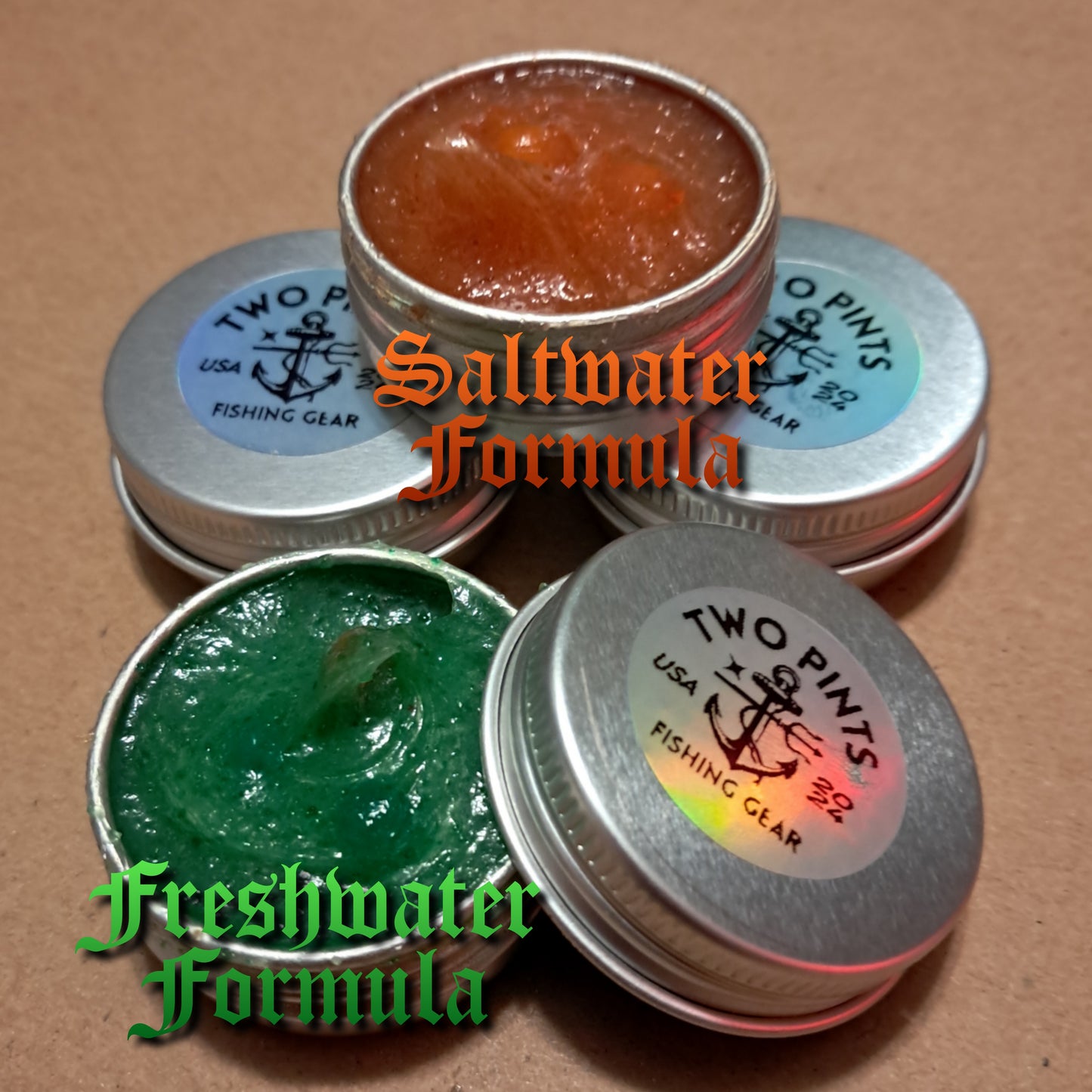 Fish Attractant Gel - Glow in the Dark +UV Small Batch Handmade Extra Strength Long Lasting Fish Attractant Gel Made with real FRESH Bait and Amino Acids for Freshwater and Saltwater Fishing