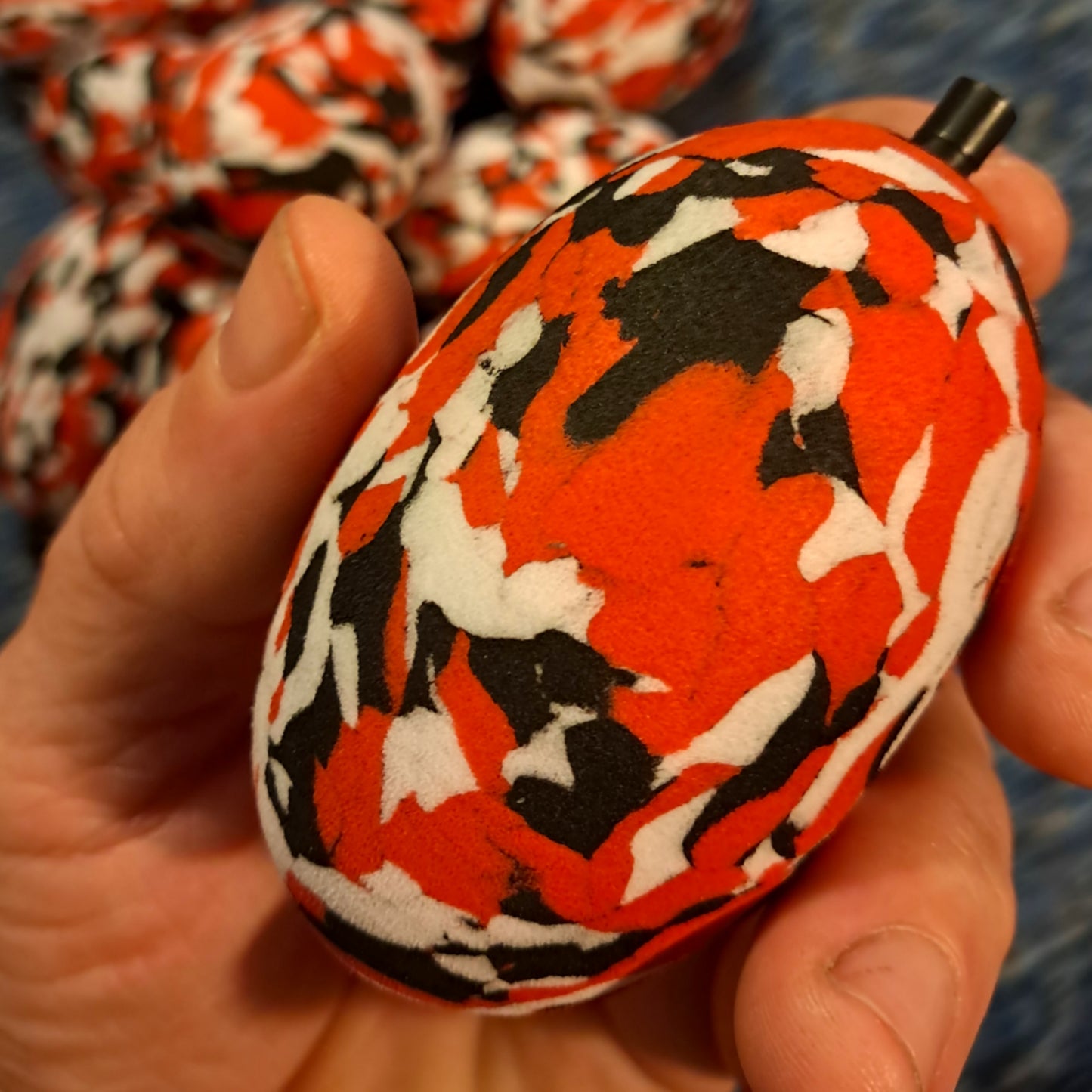 2 Pints Fishing™ 3” EVA Fatty Foam Float – Exclusive Red Camo (2 Pack or Bulk 10 Pack)