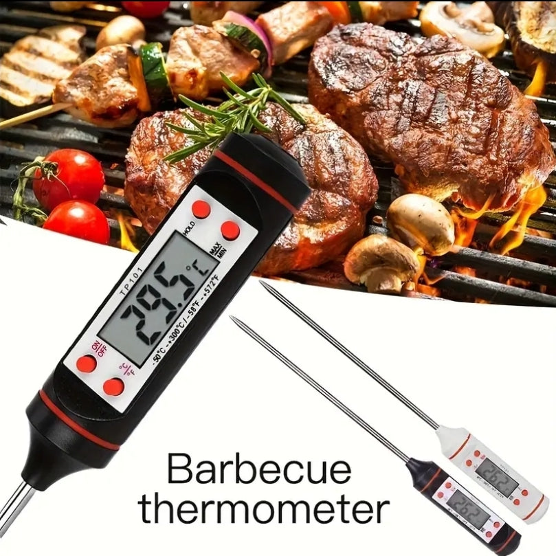 Stainless Steel Digital Food Thermometer up to 572° F