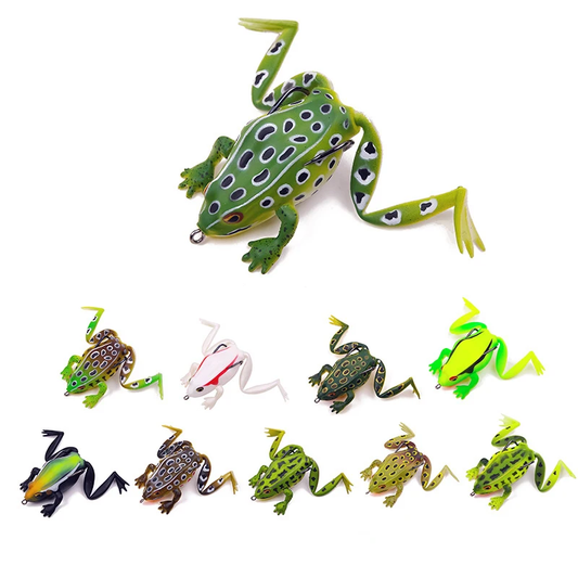 TITAN Frog - Weedless 2.5in 17g Topwater Frog - Heavy Duty SABR Hooks