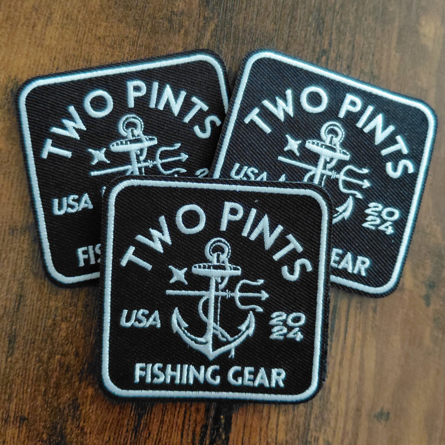 Limited Release 1st Edition - Tactical Fishing Velcro Patch - Full Embroidery with Hook and Loop Backing
