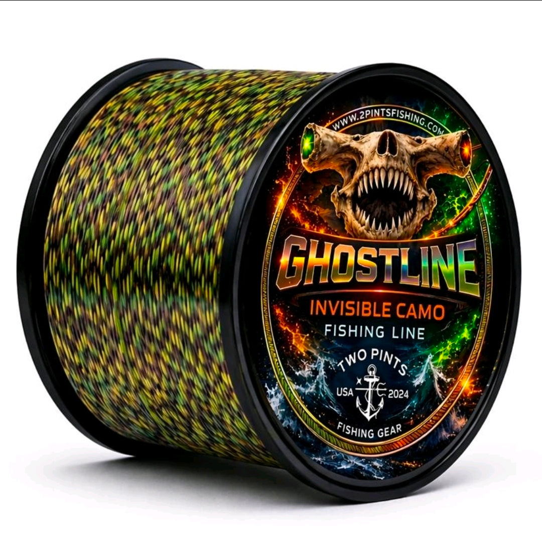Invisible Fishing Line 120m-300m - Superior 3D Camouflaged Monofilament