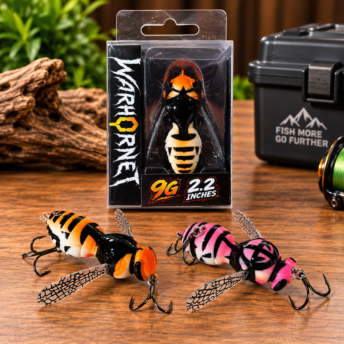 WARHORNET Topwater Wasp Fishing Lure