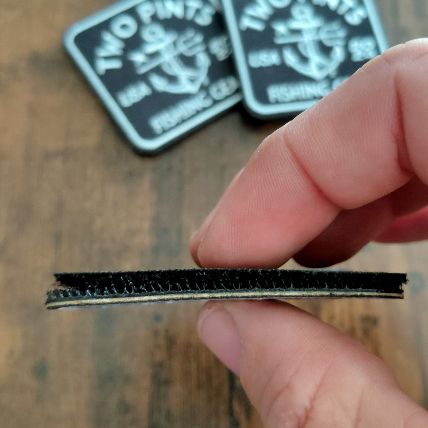 Limited Release 1st Edition - Tactical Fishing Velcro Patch - Full Embroidery with Hook and Loop Backing