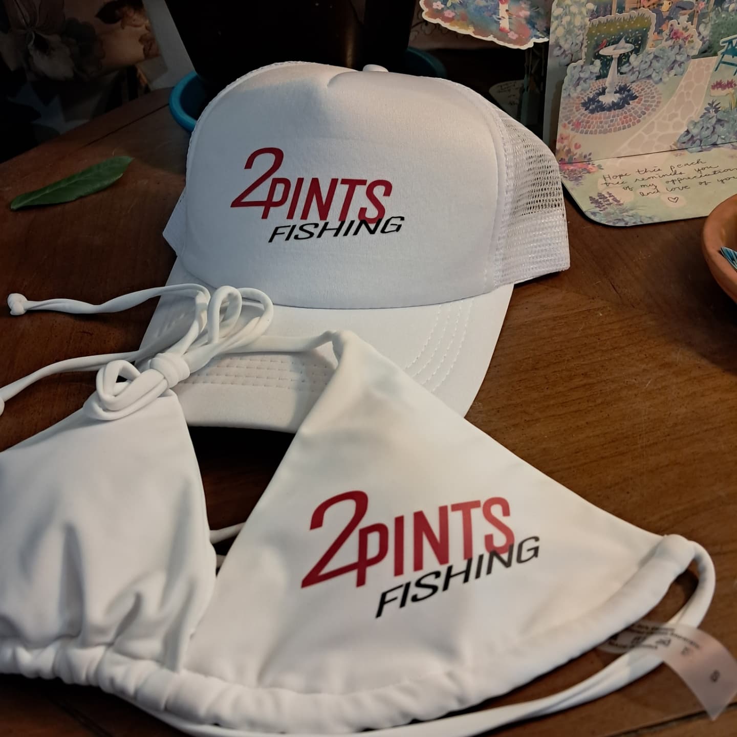 White Padded Bikini Top - First Edition Fishing Swimwear