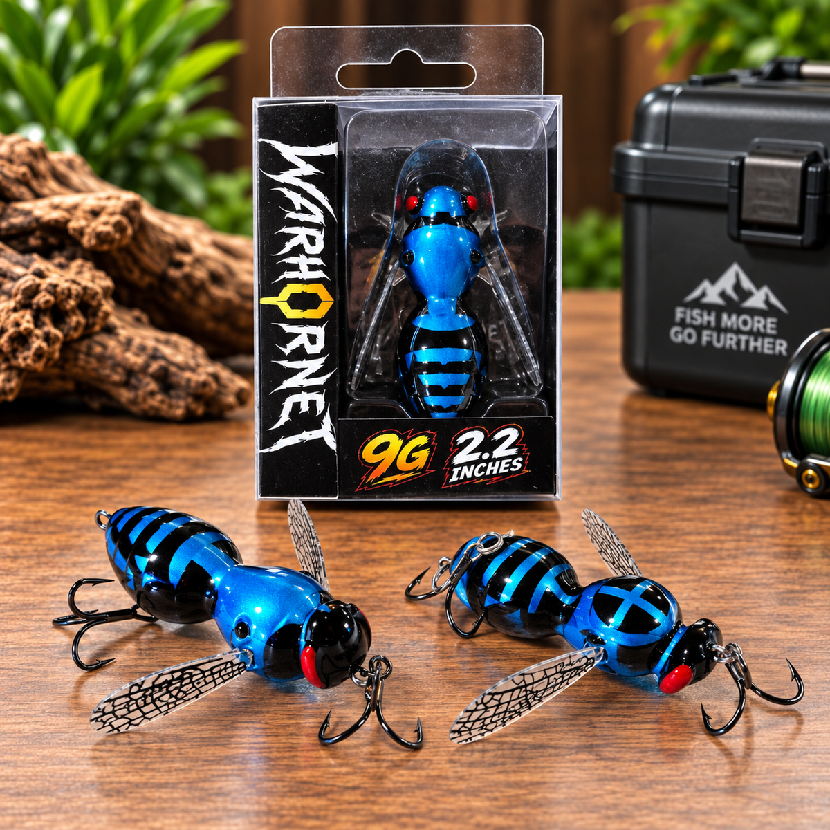 WARHORNET Topwater Wasp Fishing Lure