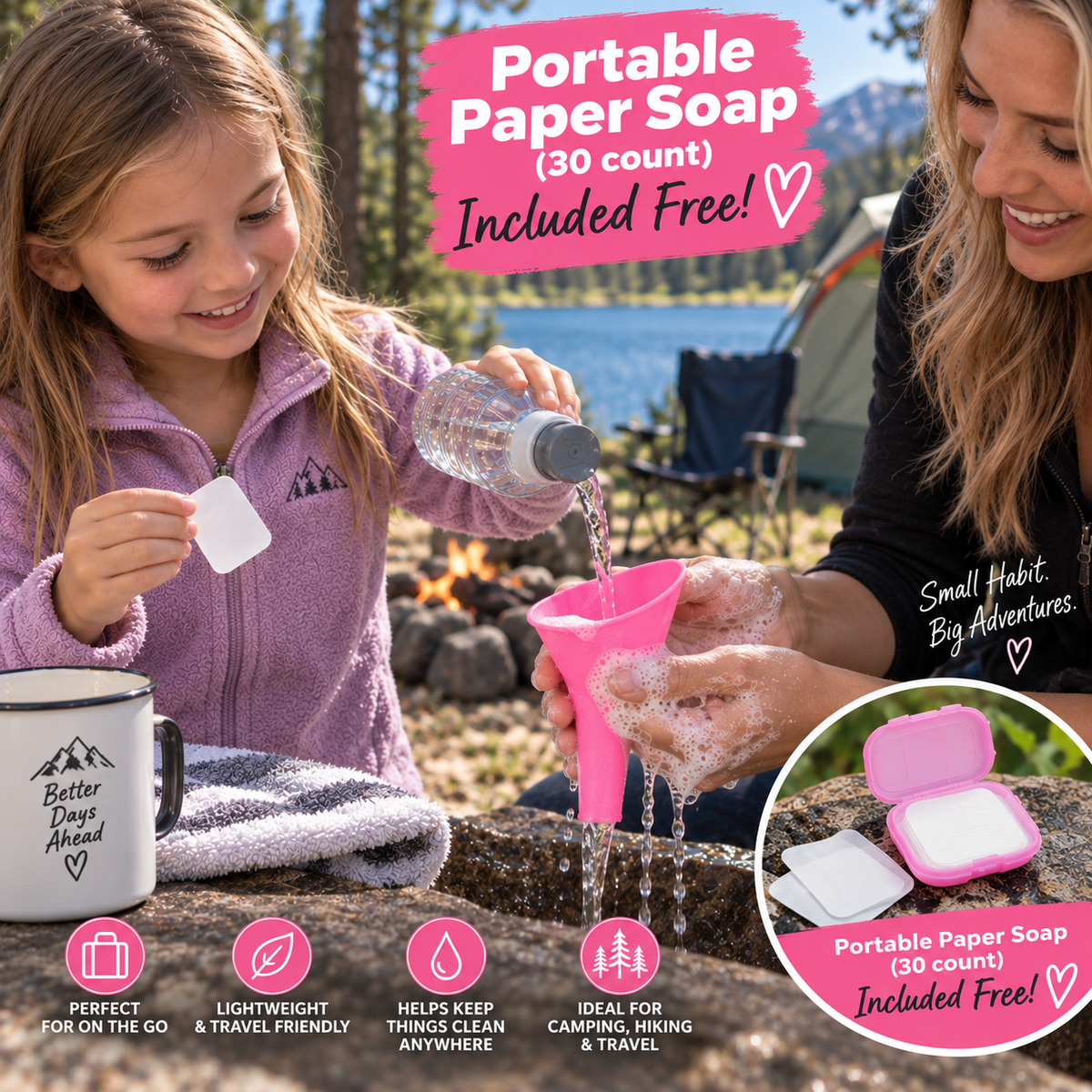 Female Outdoor Hygienic Funnel - 3 Pack