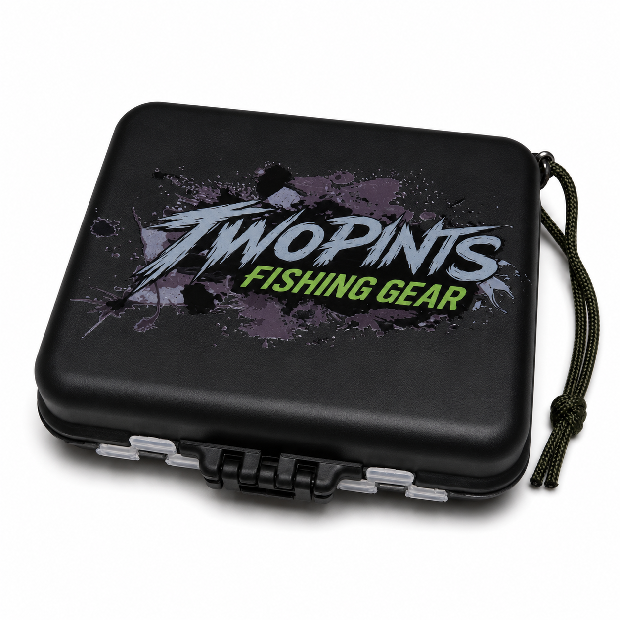 Small Fishing Tackle Box 4.7in x 3.7in
