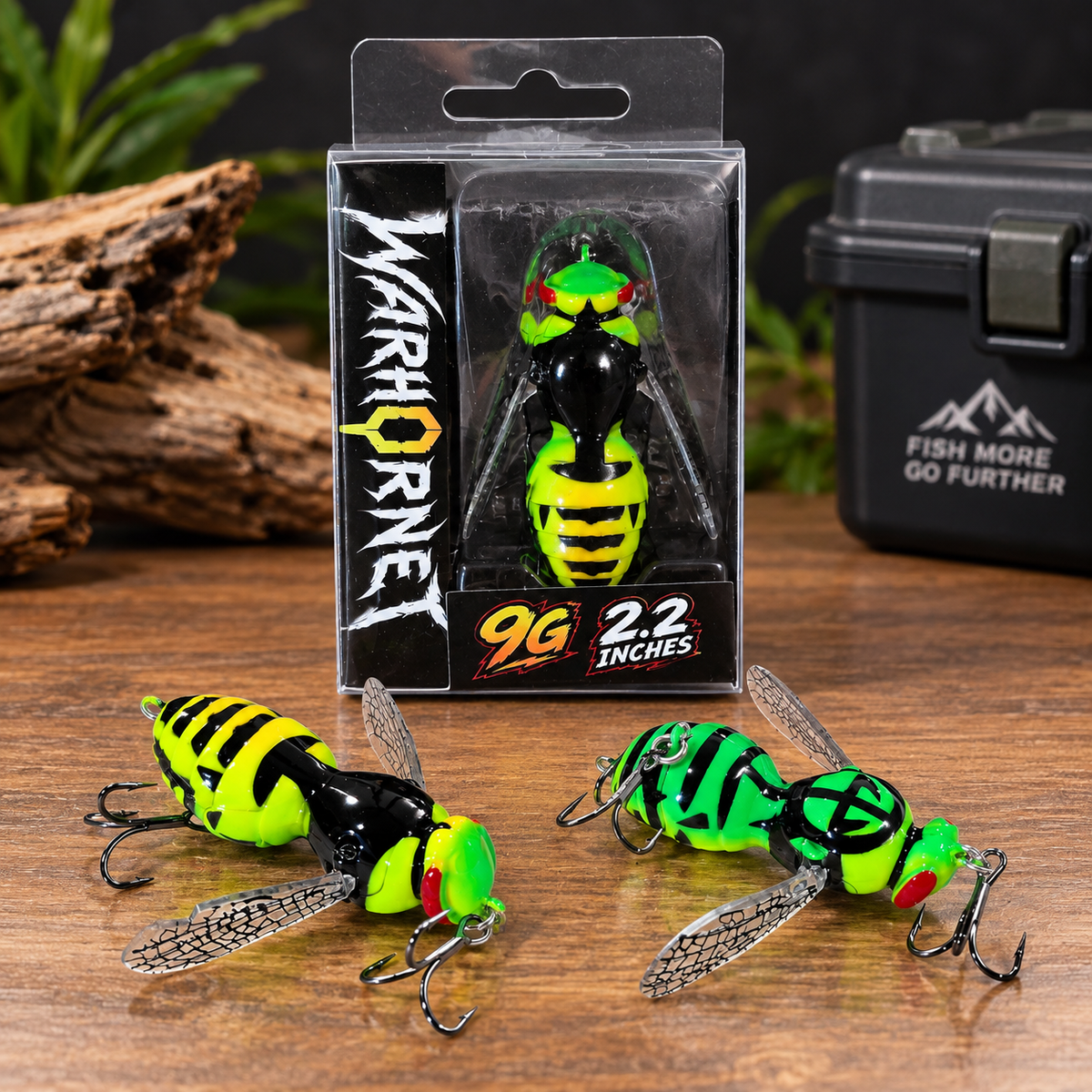 WARHORNET Topwater Wasp Fishing Lure