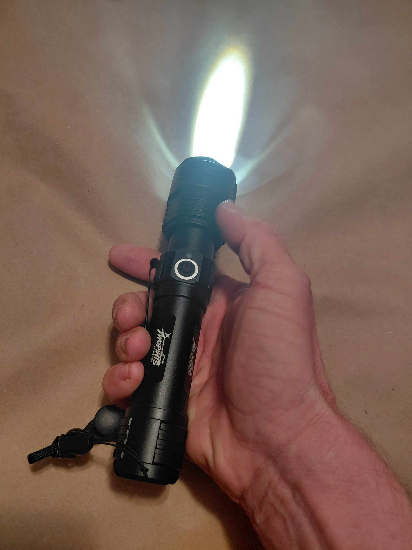 UV TORCH4 PRO - Rechargeable Tactical Fishing/Hunting 4 Color High Output Zoom+Flood UV395 Torch Flashlight