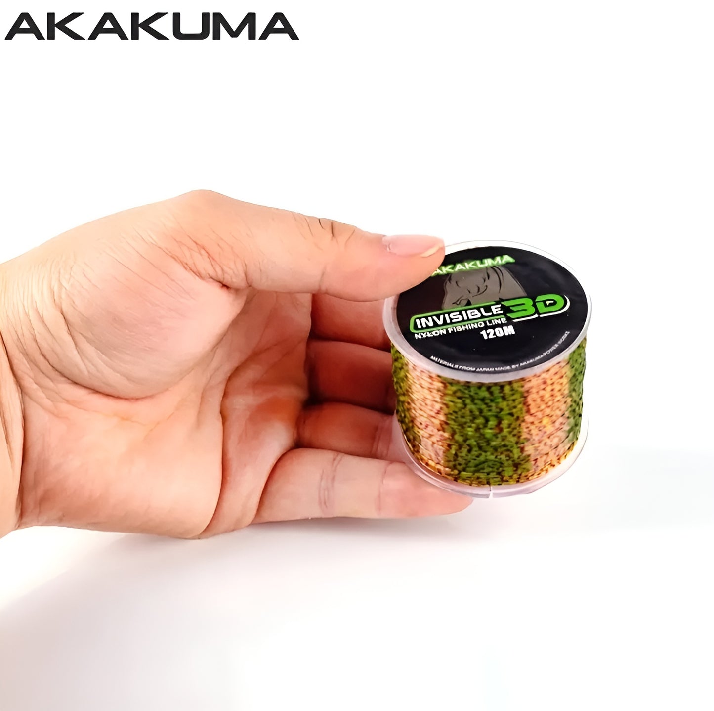 Invisible Fishing Line 120m - Superior 3D Camouflaged Monofilament