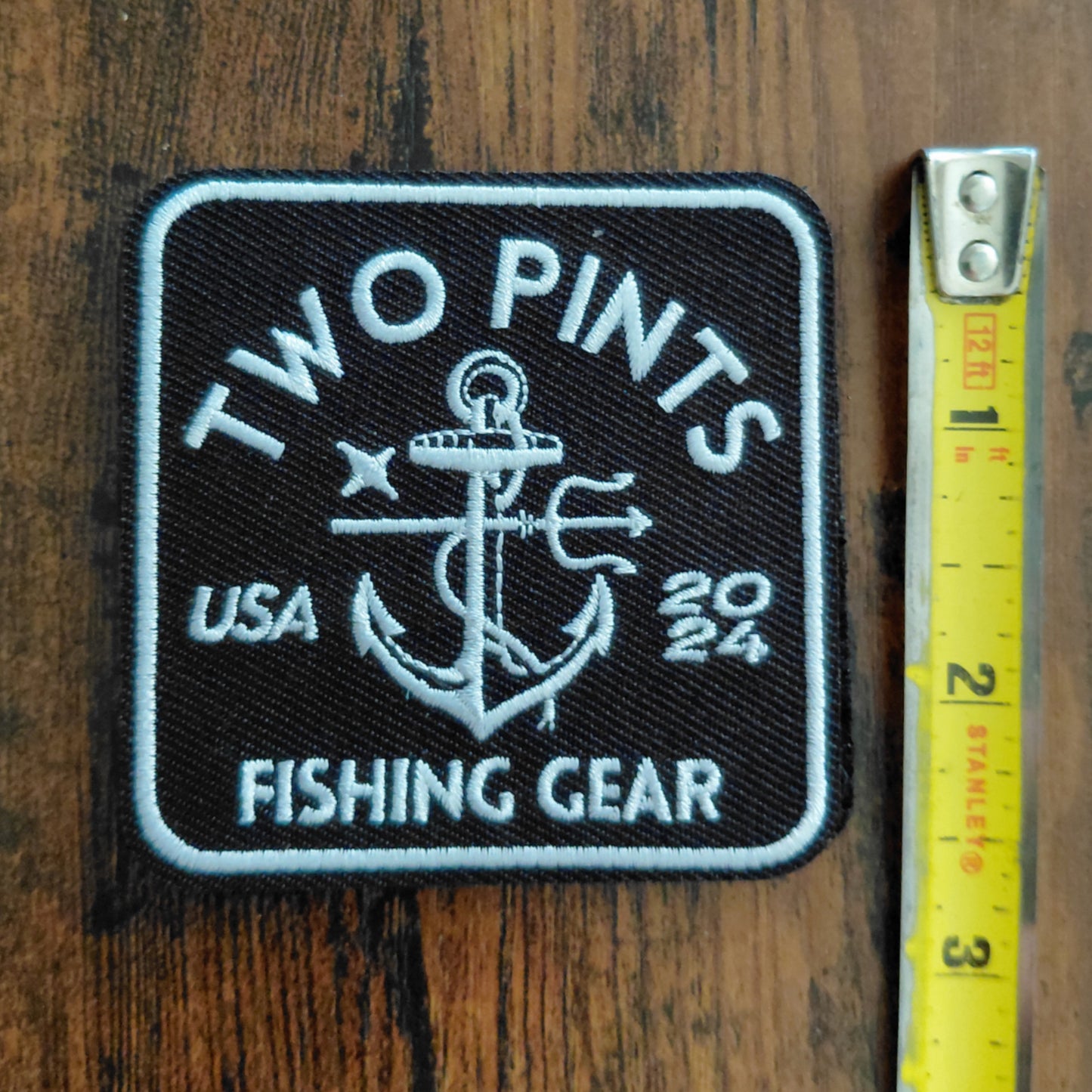 Limited Release 1st Edition - Tactical Fishing Velcro Patch - Full Embroidery with Hook and Loop Backing