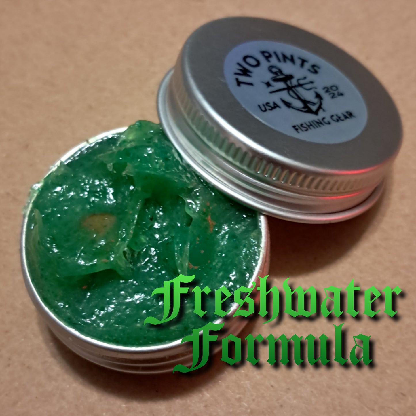 Fish Attractant Gel - Glow in the Dark +UV Small Batch Handmade Extra Strength Long Lasting Fish Attractant Gel Made with real FRESH Bait and Amino Acids for Freshwater and Saltwater Fishing