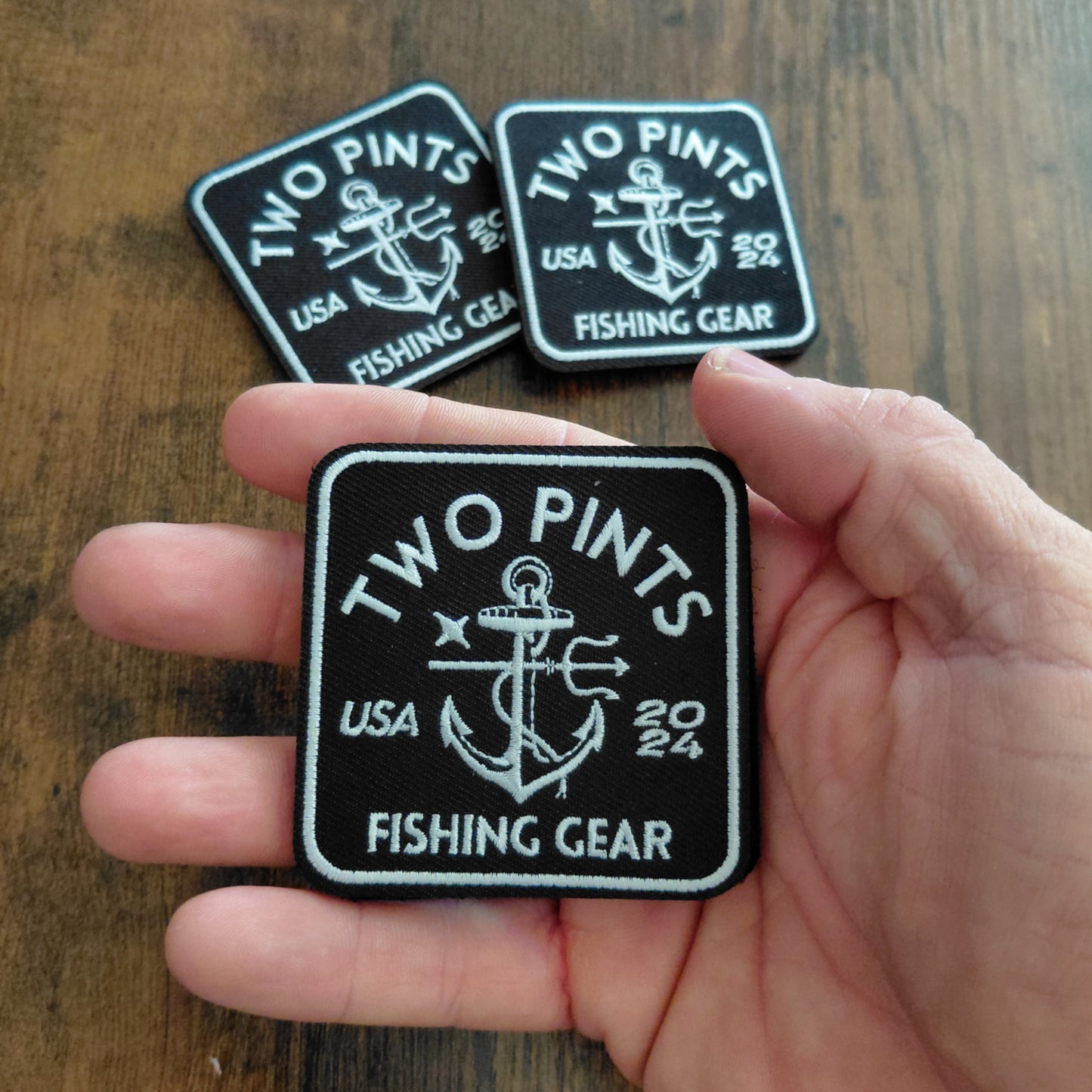 Limited Release 1st Edition - Tactical Fishing Velcro Patch - Full Embroidery with Hook and Loop Backing