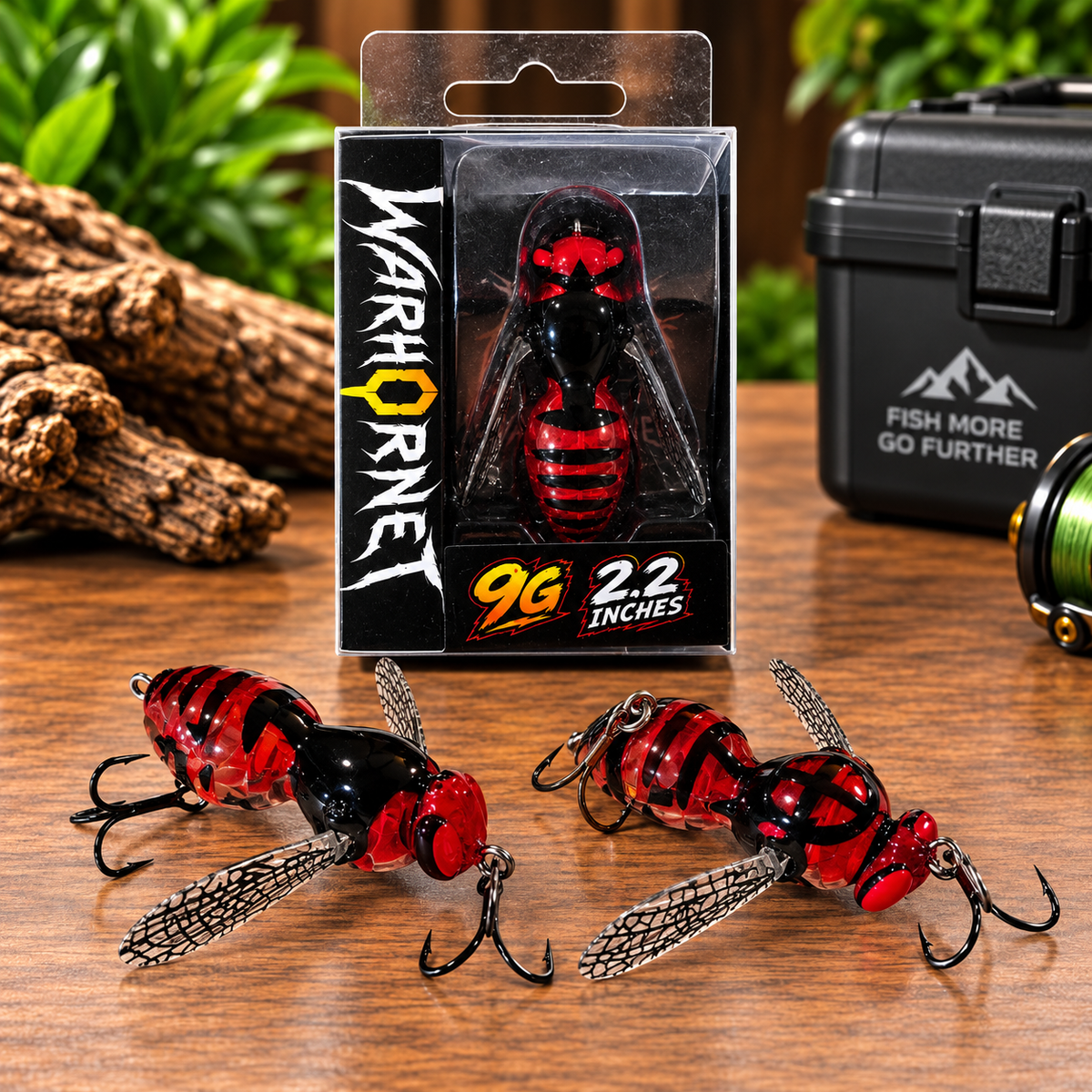 WARHORNET Topwater Wasp Fishing Lure